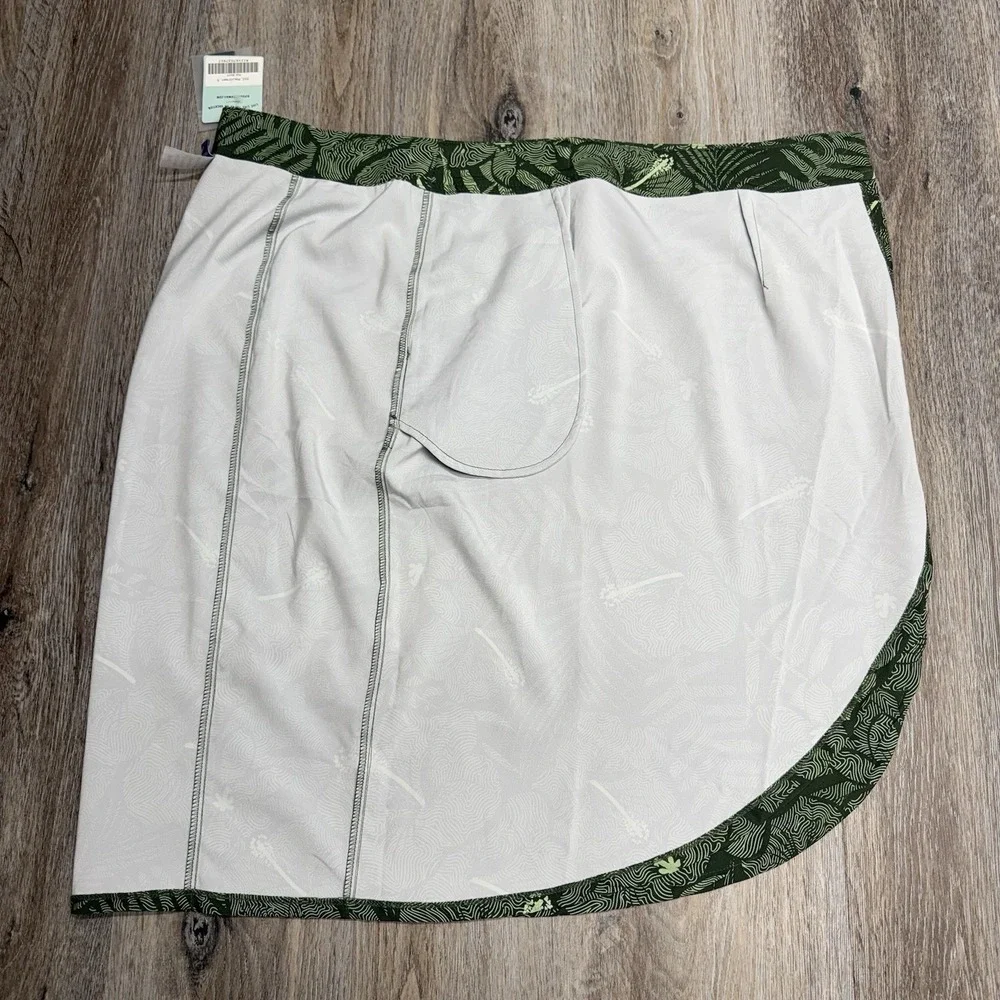 NEW Rip Skirt Hawaii Womens S (4-6) Maui Green Travel Wrap Water Resistant NWT